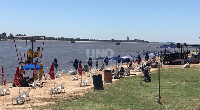 Así lucen las playas y solarium de Santa Fe en el inicio de temporada