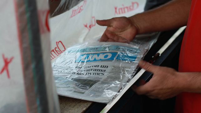 El diario en bolsa para prevenir.&nbsp;