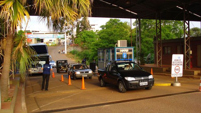La frontera con Brasil