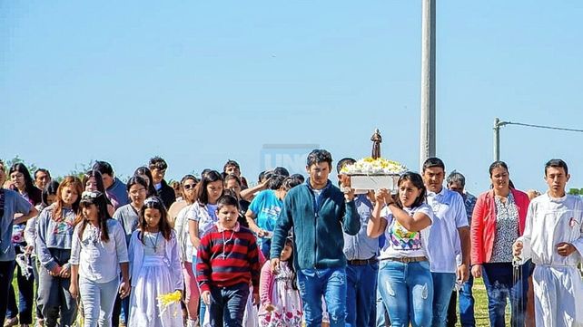 En Las Toscas se vivió la fiesta patronal de San Francisco de Asís