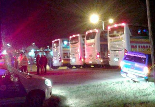 Peligro. Tres de los choferes de ómnibus fueron obligados a dejar el servicio.