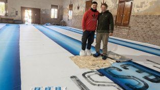 La camiseta argentina de Messi fue confeccionada en Serodino.