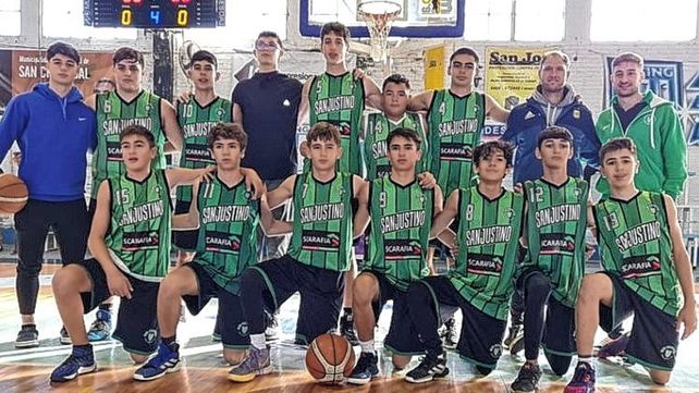 Sanjustino es uno de los equipos de la Asociación Santafesina que participará en la 2ª fase de la Liga U16 de Básquet.