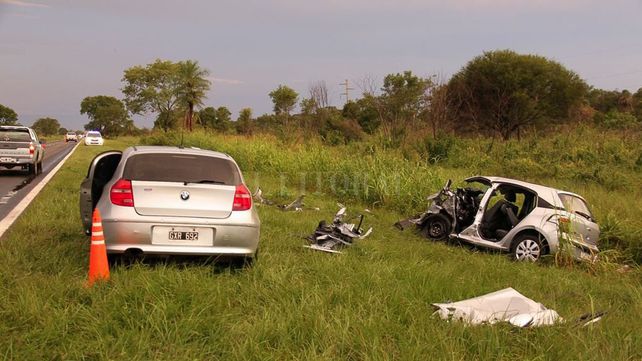 Cinco muertos y cuatro heridos en un choque frontal en la ruta 81 en Formosa