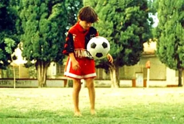 El inicio de la historia. Lionel Messi en Rosario.&nbsp;