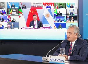 Alberto Fernández habla ante el G7 y mantiene bilaterales