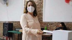 La ex intendenta Mónica Fein votó en Rosario. La ex intendenta Mónica Fein votó en Rosario.