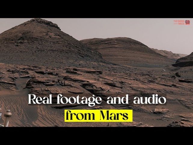 La Nasa liberó sorprendentes videos del paisaje de Marte