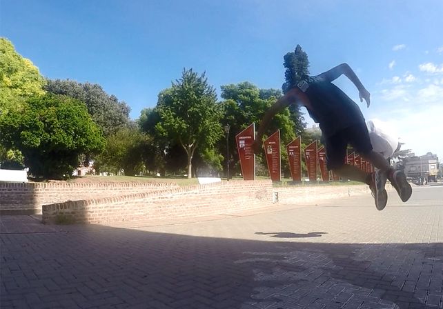 Sesión de Parkour mañanera: rápida y con estilo