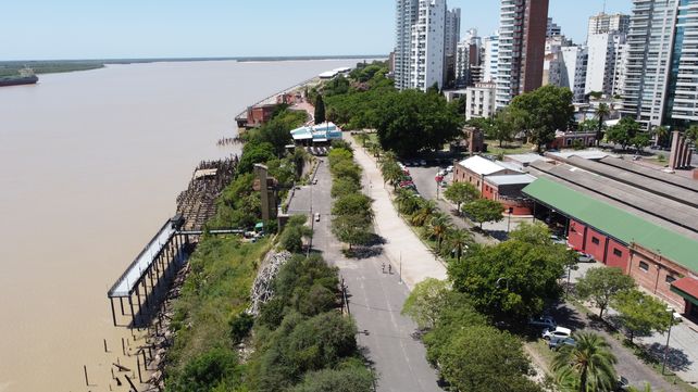 Proyectan un paseo sobre el río entre el parque España y los clubes de pesca