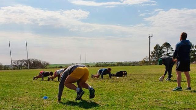 Plantel de Rugby de Tilcara volvió a entrenar en Paraná