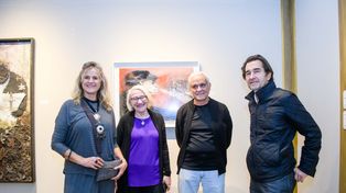 Teatro El Círculo inauguró la muestra de Gustavo López Armentía