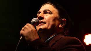 El cantante santafesino Mario Pereyra