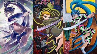Acusan de plagio a una artista que pintó a Evita como un personaje de manga