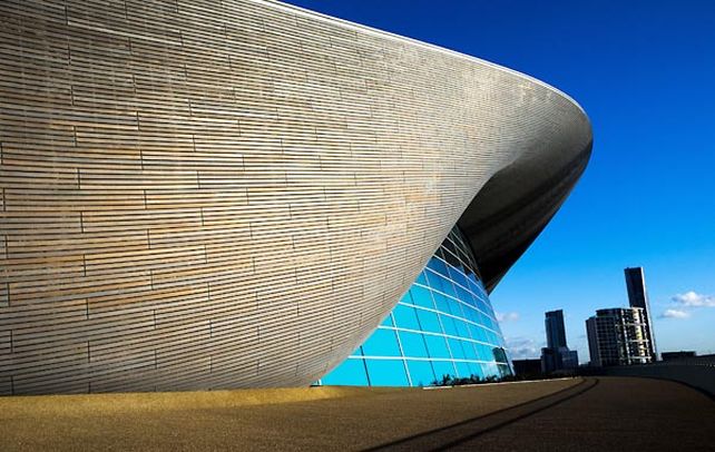 Emblemático. El Centro Acuático de Londres