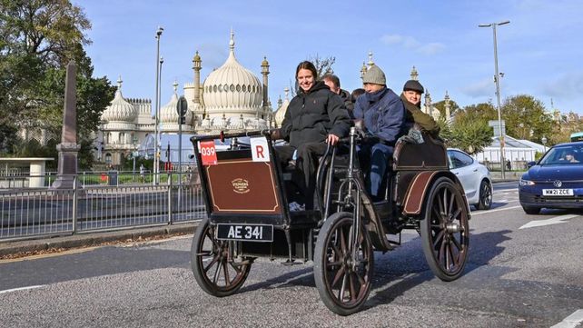 La clásica carrera de los autos más antiguos de Londres