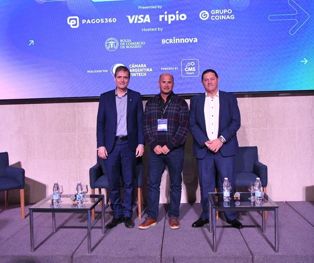 Los referentes fintech en el panel “La nueva dimensión del sistema financiero”.