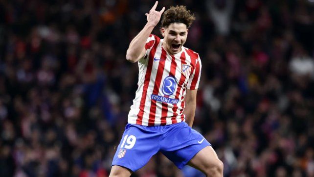 Julián Álvarez es el tercer goleador de Atlético de Madrid en la Champions