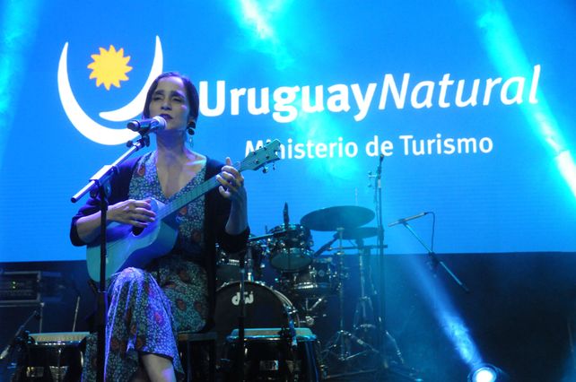 Julieta Venegas también estuvo en la presentación de Uruguay. (Foto: gentileza Willy Donzelly)