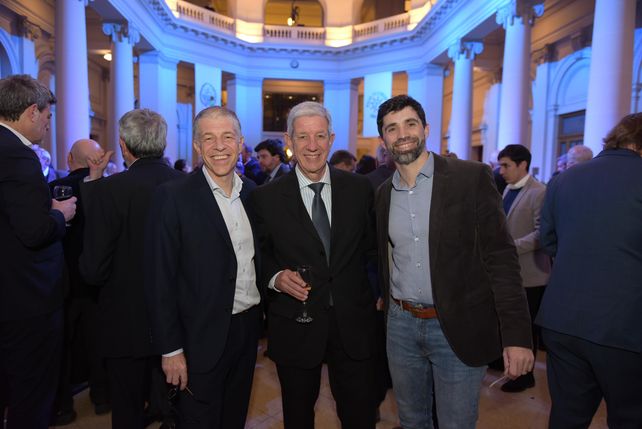 Nicolás Baroffi, Mario Acoroni y Diego Viruega.