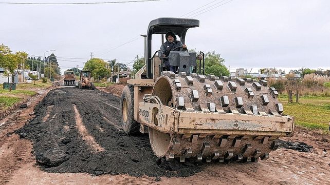 Paraná: avanzan las mejoras en calle Garrigó