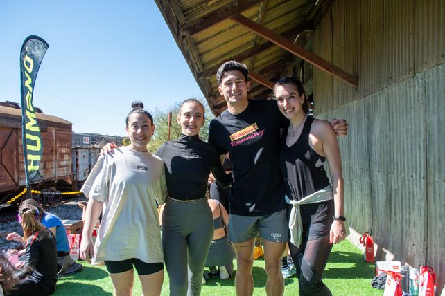 Guillermina Casañas, Victoria Arcari, Alejo Sassani y Belén Mecchia  