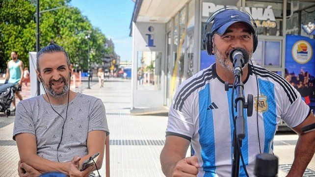 MATÍAS LARRAULE Y RONI AMORE. Por los medios: La Mañana de la Red con Roni Amore