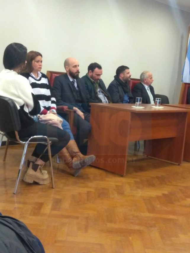 Conformes. Los familiares y la querella acompañaron el acuerdo del juicio abreviado.