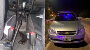 El arma supuestamente utilizada en la balacera en San Nicolás al 2600, en Villa Gobernador Gálvez, estaba entre los asientos delanteros del Chevrolet Corsa.&nbsp; 