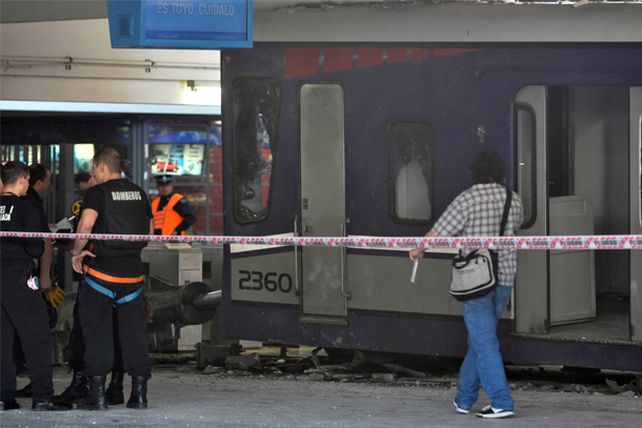 Accidente ferroviario: 58 heridos, 5 con fracturas y ninguno de gravedad