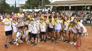 Gimnasia y Esgrima es el campeón defensor del Interclubes de tenis de menores.