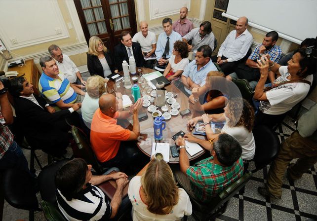 Expectativas. Para Amsafé el piso de Nación “es un parámetro que se puede tomar” en Santa Fe./ Manuel Testi.