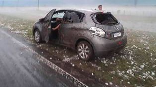Más fotos de los destrozos que produjo el granizo en Corrientes