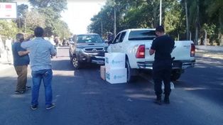 El ministro de Salud de Corrientes chocó y le hallaron vacunas contra el coronavirus