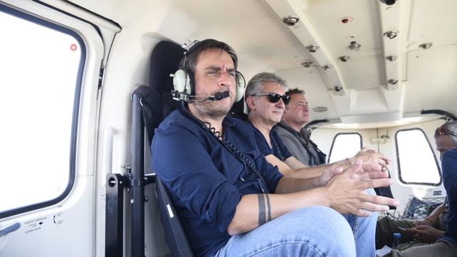 Juan Cabandié recorrió la zona de los incendios en Corrientes: El panorama preocupa por la sequía