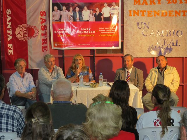María del Carmen Amero de Brunazzo asumió como intendente tras imponerse en las elecciones de 2015.