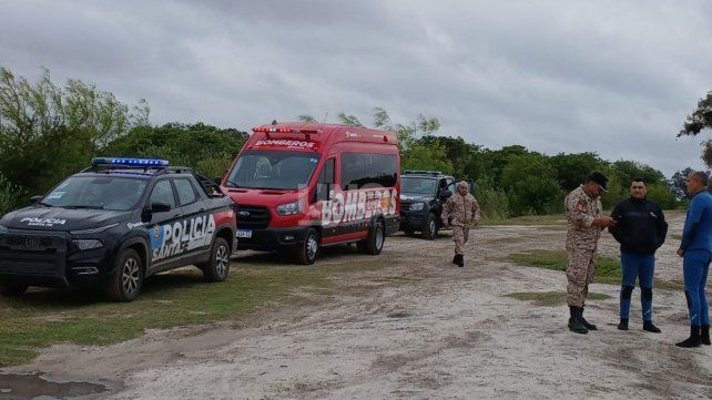 Hallaron un cuerpo flotando en el río Salado