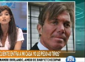 Periodista de A24 fue agraviada por el abogado Burlando