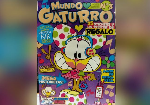 Este sábado pedí la revista de Mundo Gaturro con el UNO