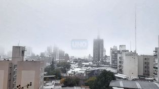 Cielo invisible con niebla
