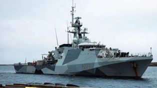 Denuncian provocación británica tras paso de buque militar por Mar Argentino