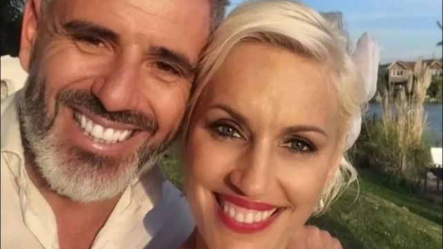 Ingrid Grudke y su hasta ahora pareja