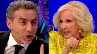 Luis Majul y Mirtha Legrand
