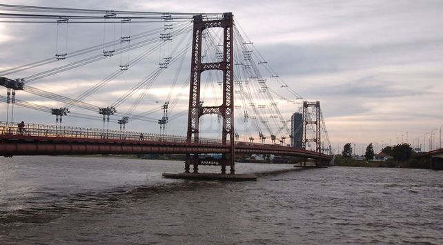 Así se encuentra el Paraná // FOTO: José Busiemi.