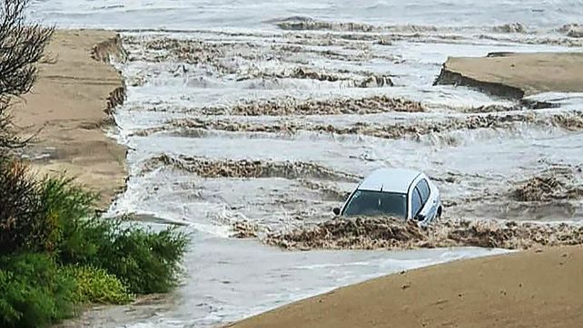 Fuerte temporal afectò varias ciudades de la&nbsp; Costa Atlántica