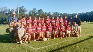 Cha Roga participó del encuentro de rugby femenino disputado en Córdoba.
