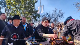 Ybarlucea: Miles de personas celebraron el 9 de Julio en la 9ª Fiesta del Asado a la Estaca