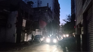 Se hizo la noche a mitad de la tarde en Rosario y la región, debido a un gran corte de energía.