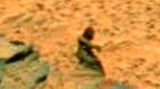 Extra&ntilde;a figura humanoide detectada en Marte genera gran pol&eacute;mica