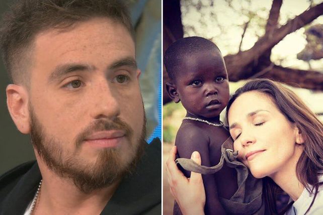 Enojado. Fede Bal respondió ante las imágenes de Natalia Oreiro en África.&nbsp;